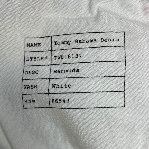 Tommy Bahama Women’s Denim Bermuda Shorts Bird Of Paradise Floral Sz 6 - Picture 11 of 11